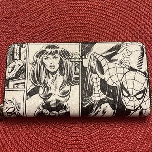 NWOT Coach x Marvel limited edition wallet